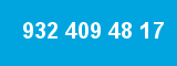 932 409 48 17 932 409 48 17